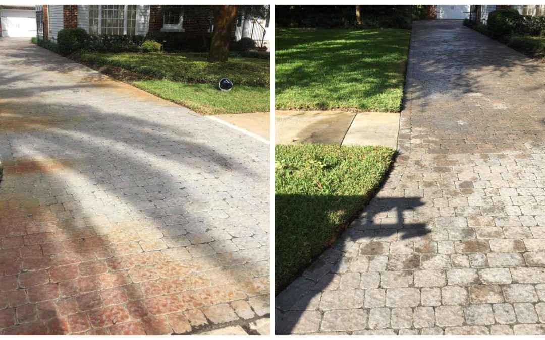 Rust Removal Pavers South Tampa